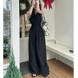 Jump cổ yếm suông ống rộng nữ cá tính Xukadress 8