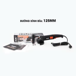 [Lưỡi 125mm] Máy mài điện cầm tay Gen3 HUKAN G3-A125TD,Công suất khủng 1200w, 6 cấp tốc độ 8