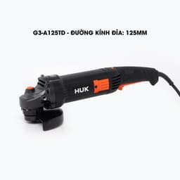 [Lưỡi 125mm] Máy mài điện cầm tay Gen3 HUKAN G3-A125TD,Công suất khủng 1200w, 6 cấp tốc độ 2
