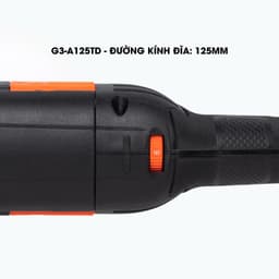 [Lưỡi 125mm] Máy mài điện cầm tay Gen3 HUKAN G3-A125TD,Công suất khủng 1200w, 6 cấp tốc độ 5