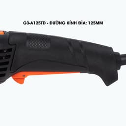 [Lưỡi 125mm] Máy mài điện cầm tay Gen3 HUKAN G3-A125TD,Công suất khủng 1200w, 6 cấp tốc độ 6