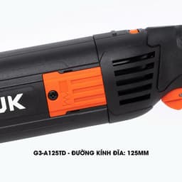 [Lưỡi 125mm] Máy mài điện cầm tay Gen3 HUKAN G3-A125TD,Công suất khủng 1200w, 6 cấp tốc độ 4