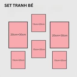 Bộ 6 Tranh Slogan Dán Tường Trang Trí Góc Học Tập, Lớp Học Cho Bé HX402 - Tranh Decor Phòng Ngủ, Bàn Học Cho Bé 3
