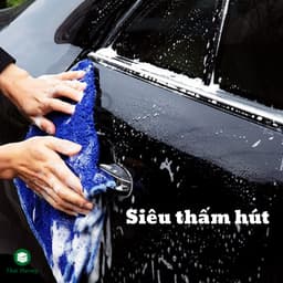 Combo 5 khăn lau xe KT 35x75c, 30x50cm, 30x30cm: lau ô tô, xe hơi, xe máy. Mềm mại, thấm hút, không ra lông 3