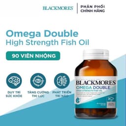 Viên uống Blackmores Omega Double High Strength Fish Oil bổ sung omega (90 viên) 3