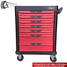 Tủ đồ nghề 420 chi tiết Wiggle, tủ đủ bộ dụng cụ sửa chữa đa năng, tủ dụng cụ đồ nghề di động 1