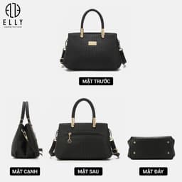 [Tặng hộp 20.10] Túi xách nữ thời trang ELLY EL21 đeo chéo đeo vai cao cấp chính hãng 6