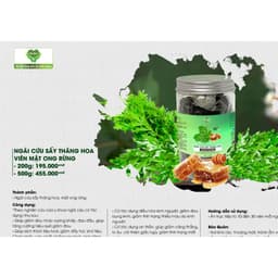 Ngải Cứu Sấy Thăng Hoa Viên Mật Ong Rừng Mẹ Ken 500 Gram 3