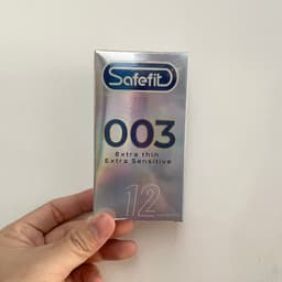 Bao Cao Su Safefit 003 Siêu Mỏng, Cảm Giác Thật Như Không, Hộp 3 - 12 cái 8