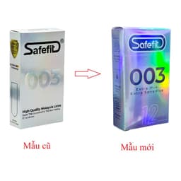 Bao Cao Su Safefit 003 Siêu Mỏng, Cảm Giác Thật Như Không, Hộp 3 - 12 cái 9
