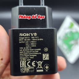 [LOẠI 1] Sạc Nhanh Sony UCH12 16W có Pump Express 2.0 & QC 3.0 5