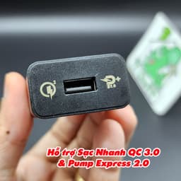 [LOẠI 1] Sạc Nhanh Sony UCH12 16W có Pump Express 2.0 & QC 3.0 6