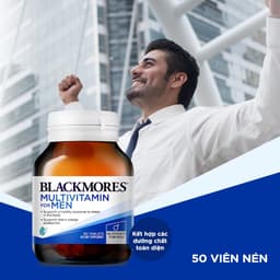 Viên uống Blackmores Multivitamin For Men cung cấp vitamin, khoáng chất (50 viên) 5