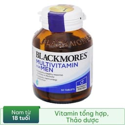 Viên uống Blackmores Multivitamin For Men cung cấp vitamin, khoáng chất (50 viên) 2