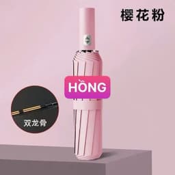 Ô 12 Nan Kép Siêu Bền Chống Gió Gấp Gọn – Ô Dài Nhiều Màu Cao Cấp, Cán Chắc Chắn, Che Mưa Che Nắng HY1----- 6