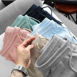 Quần Jogger chất pique cotton form slim Unisex , bigsize ( 50kg - 100kg ) - 3bros Quần áo 2