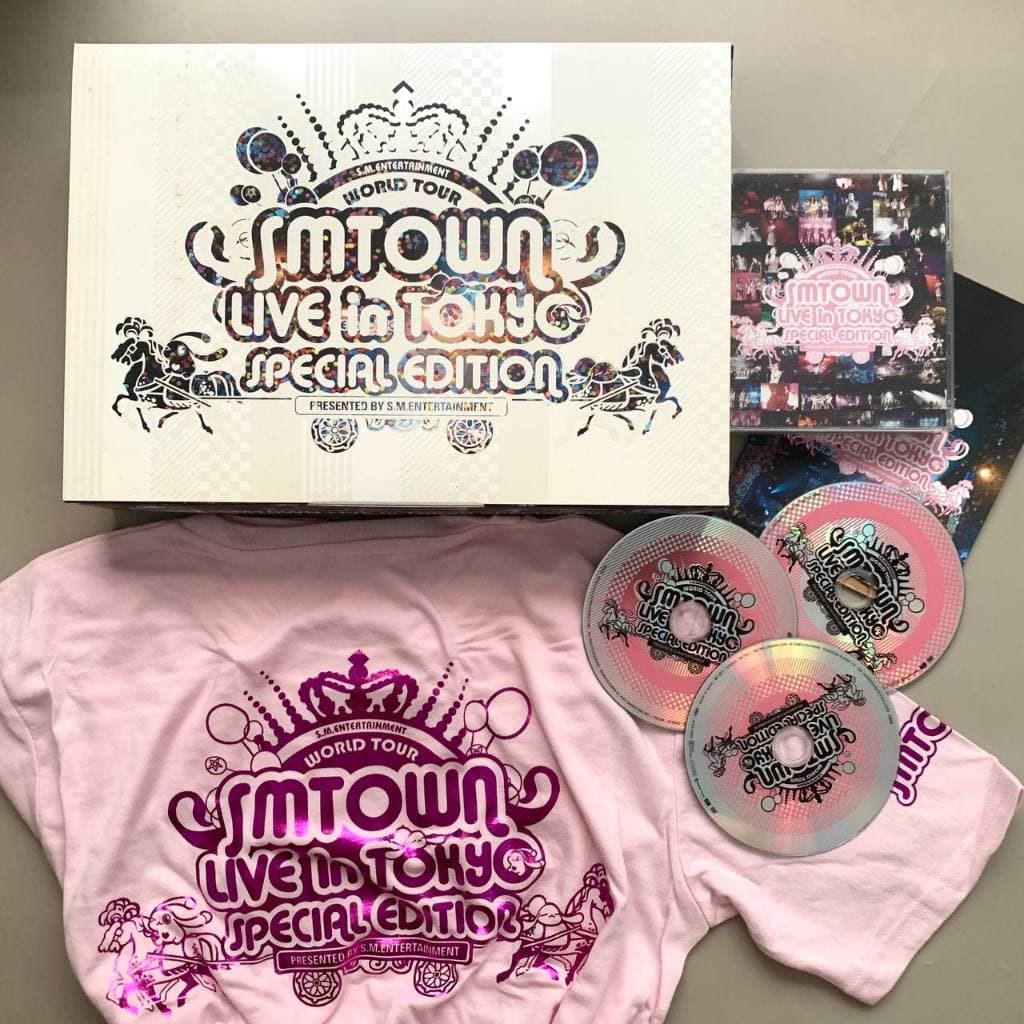 DVD SMTOWN LIVE in TOKYO SPECIAL EDITION – Concert Live Kpop Super Junior, SNSD, SHINee, TVXQ