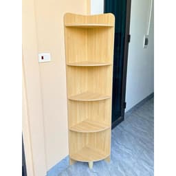 Kệ góc tường đa năng, Kệ góc gỗ trang trí nhà cửa cao cấp gỗ MDF phủ Melamine lắp ghép dễ dàng A50 7