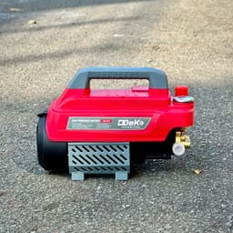 Máy rửa xe gia đình DEKO DK-P25 Có chỉnh áp,Công suất 2500W Lõi đồng 100%, Lưu lượng nước 10 L/phút 5