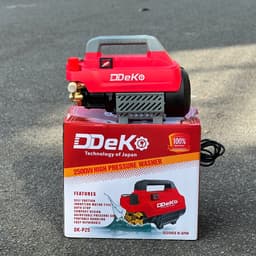 Máy rửa xe gia đình DEKO DK-P25 Có chỉnh áp,Công suất 2500W Lõi đồng 100%, Lưu lượng nước 10 L/phút 2