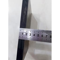 Thớt nhựa để đục lỗ đóng khoen nút làm đồ thủ công Màu đen Size dày 1.5 x 15 x 20cm 3