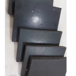 Thớt nhựa để đục lỗ đóng khoen nút làm đồ thủ công Màu đen Size dày 1.5 x 15 x 20cm 1