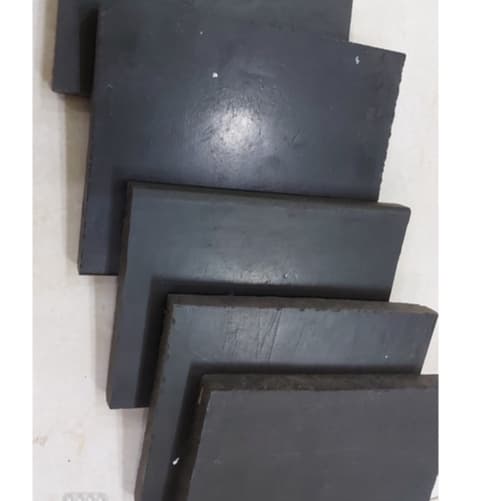 Thớt nhựa để đục lỗ đóng khoen nút làm đồ thủ công Màu đen Size dày 1.5 x 15 x 20cm