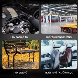 <NEW> Máy Thổi Phản Lực Turbofan Không Dây Động Cơ không Chổi Than, Thổi Lá, Máy Thổi Bụi 910-909, Chân Phổ Thông 9