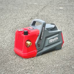 Máy rửa xe gia đình DEKO DK-P2500 Lõi Đồng 100%, Lưu Lượng 10 L/P, Có chỉnh áp dây xịt kẽm đen15 mét 3