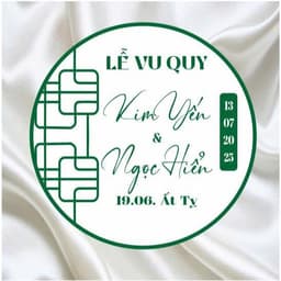 TA - 124/ BẢNG TÊN CÔ DÂU CHÚ RỄ/ BẢNG TRANG TRÍ GIA TIÊN 3