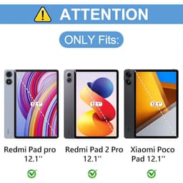 [Ảnh Thật] Kính CL MTB Xia0mi REDMI PAD 2 PRO - POCO PAD M1 12.1" 2025 Cường Lực 2.5D-9H-0.26mm 2