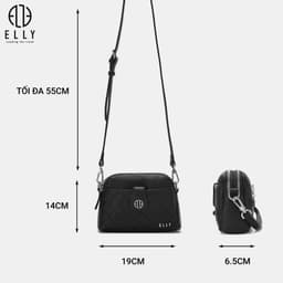 [Tặng hộp 20.10] Túi xách nữ ELLY ETX0378 túi đeo chéo đeo vai xách tay thời trang cao cấp sang trọng 2