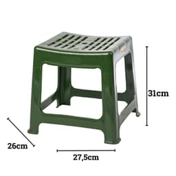 Ghế Nhựa Đẩu Ngồi Quán Trà Sữa, Cafe, Trà Chanh, Vỉa Hè, Gọn Nhẹ, Tiện Dụng - DOMUS 6
