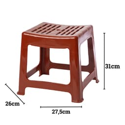 Ghế Nhựa Đẩu Ngồi Quán Trà Sữa, Cafe, Trà Chanh, Vỉa Hè, Gọn Nhẹ, Tiện Dụng - DOMUS 4