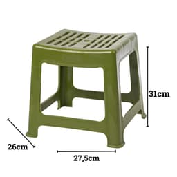Ghế Nhựa Đẩu Ngồi Quán Trà Sữa, Cafe, Trà Chanh, Vỉa Hè, Gọn Nhẹ, Tiện Dụng - DOMUS 7