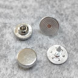 Nút đinh tán Size 8mm 10mm Mặt trơn Hàng nặng và không gỉ sét Nút trang trí quần áo, túi xách, gia cố túi quần jean. 2
