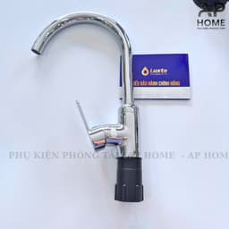 Vòi bếp nóng lạnh LUXTA L3222 chính hãng - phụ kiện phòng tắm AP HOME 4