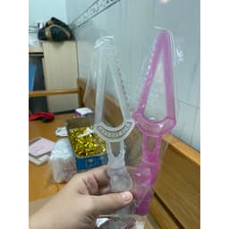 Combo 100 dao gấu trắng + dao cắt bánh sinh nhật + bánh kem 3