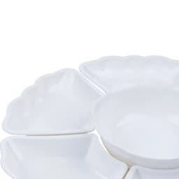 Bộ bát đĩa hình hoa Hokori - Việt Nhật | Nhựa PP bền đẹp, an toàn, set chén đựng đồ ăn decor 4