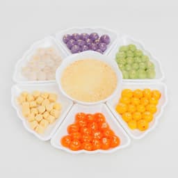 Bộ bát đĩa hình hoa Hokori - Việt Nhật | Nhựa PP bền đẹp, an toàn, set chén đựng đồ ăn decor 6