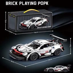 [NEW 2026] Đồ Chơi Mô hình Lắp Ráp Siêu Xe Ôtô Pos 911 Tỉ Lệ 1:18 Quà Tặng Xếp Hình Trí Tuệ Cho Trẻ Bảo Hành Bởi Bstore 3