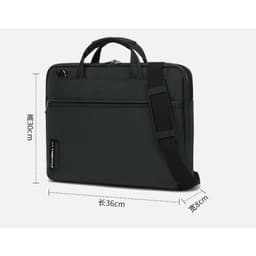 Túi đựng laptop CoolBell CB0106 13 14 15 in chống sốc, chống nước, thời trang công sở nam nữ, có quai đeo chéo tiện lợi 5