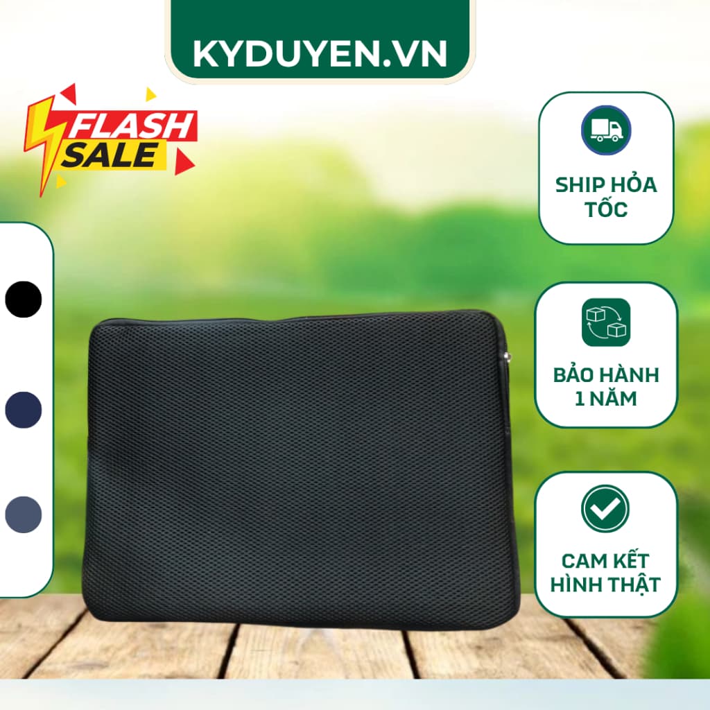 Túi chống sốc laptop KỲ DUYÊN 13 14 15.6 inch vải lưới dày chống trầy xước Macbook/Notebook.