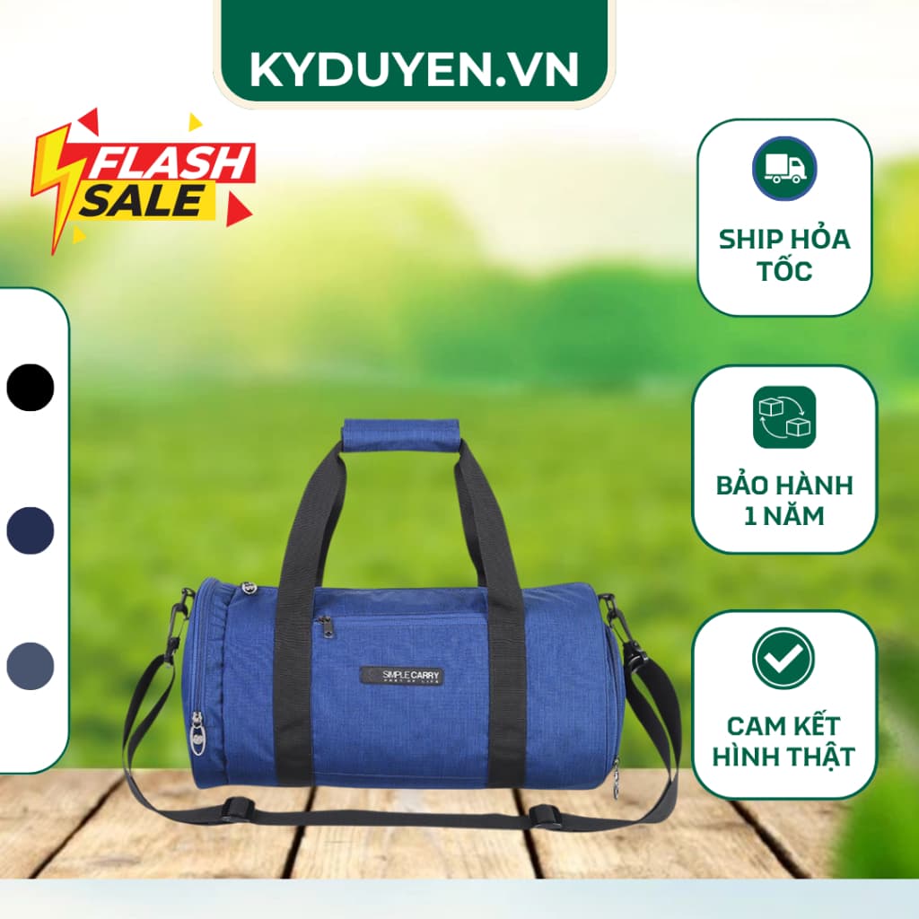 TÚI THỂ THAO SIMPLE CARRY - GYMBAG  (BH chính hãng 10 năm)TẬP GYM, ĐÁ BÓNG,YOGA ,THỂ THAO CÁC LOẠI