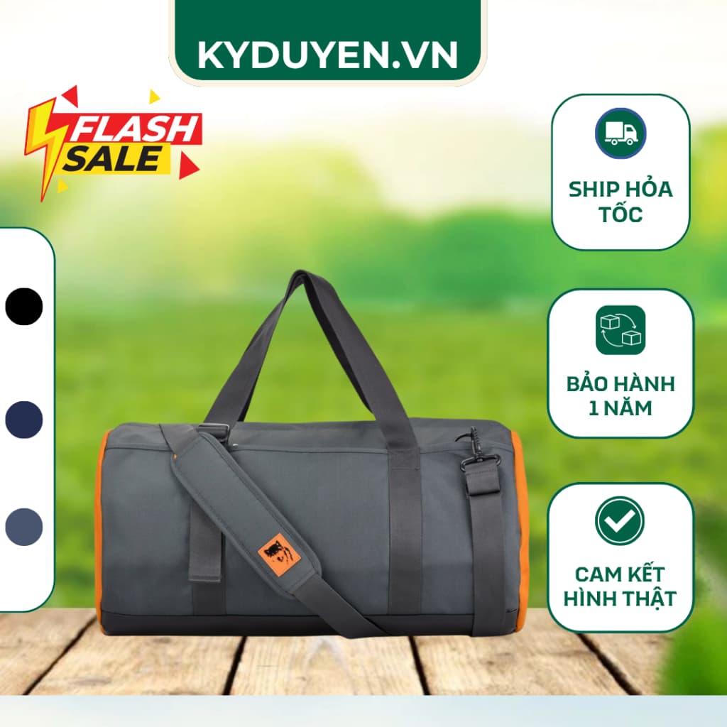 TÚI THỂ THAO MIKKOR THE SPORTY GEAR ,CHẤT LIỆU SIEU NHẸ CHÔNG MƯA CAO CẤP, DÙNG CHO CẢ NAM & NỮ