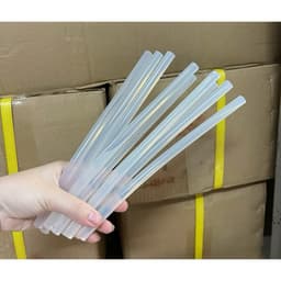 [ RẺ VÔ ĐỊCH ] Combo 100 Keo Nến, 1kg Keo Nến Silicon Trong Suốt Loại 1 Dài 25cm (25cm x ~7mm) 3