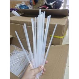 [ RẺ VÔ ĐỊCH ] Combo 100 Keo Nến, 1kg Keo Nến Silicon Trong Suốt Loại 1 Dài 25cm (25cm x ~7mm) 6