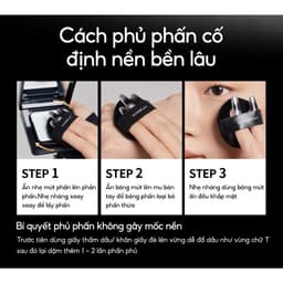 [Carslan] Phấn Nén Black Magnetic Carslan 2.0 Kiểm soát dầu lâu trôi 24H 8g DOLLYDOLLY COSMETICS 4