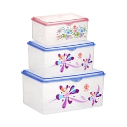 Hộp Nhựa Trong Suốt Việt Nhật 6726, Hộp Lạnh Đựng Thực Phẩm Nắp Kín Hơi - DOMUS 9