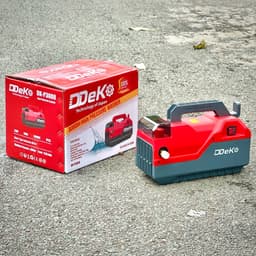 Máy Rửa Xe Gia Đình DEKO DK-P3000A Có Chỉnh Áp, Lõi Đồng, Lưu Lượng 11 L/P, Có ốp bảo vệ mặt đồng hồ 5